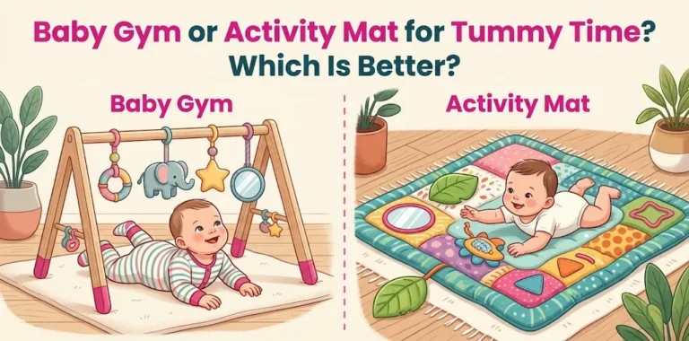 Baby Gym or Activity Mat for Tummy Time Which Is Better