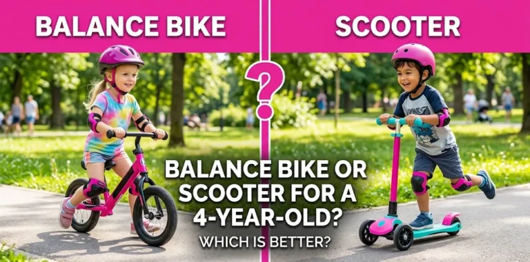 Balance Bike or Scooter for a 4-Year-Old Which Is Better