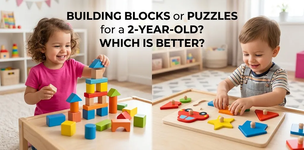 Building Blocks or Puzzles for a 2-Year-Old Which Is Better