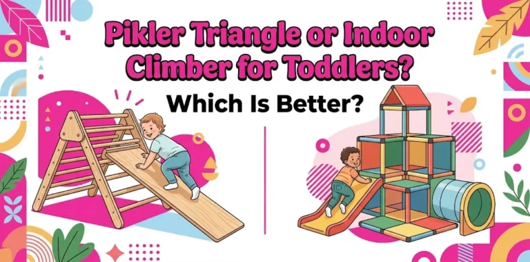 Pikler Triangle or Indoor Climber for Toddlers Which Is Better