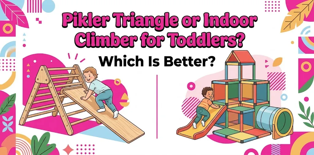 Pikler Triangle or Indoor Climber for Toddlers Which Is Better