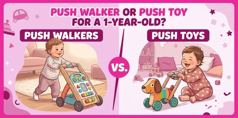 Push Walker or Push Toy for a 1-Year-Old Which Is Better