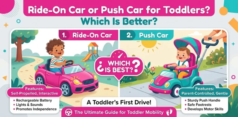 Ride-On Car or Push Car for Toddlers Which Is Better