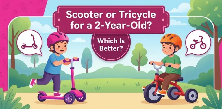 Scooter or Tricycle for a 2-Year-Old Which Is Better