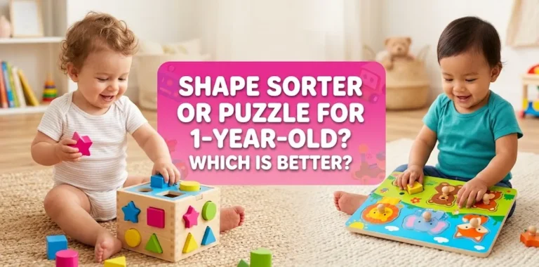 Shape Sorter or Puzzle for a 1-Year-Old Which Is Better