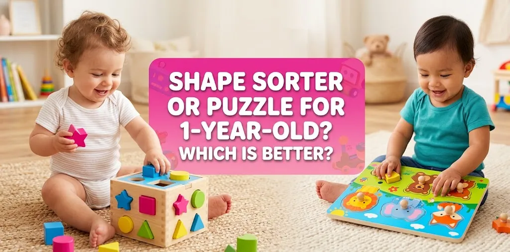 Shape Sorter or Puzzle for a 1-Year-Old Which Is Better