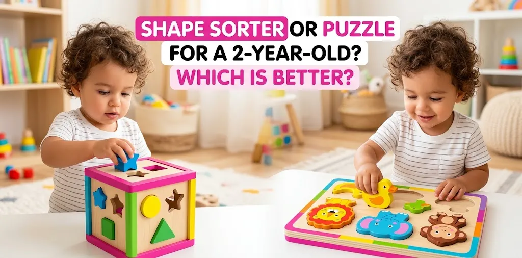 Shape Sorter or Puzzle for a 2-Year-Old Which Is Better