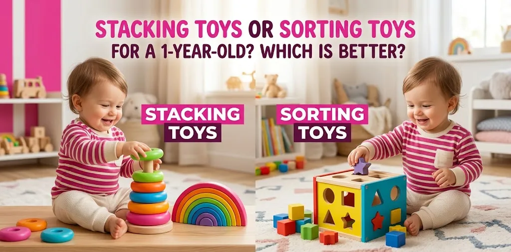 Stacking Toys or Sorting Toys for a 1-Year-Old Which Is Better